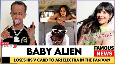 baby alien and ari video twitter|Baby Alien goes viral for his reaction to Ari Alectra reveal in Fan。